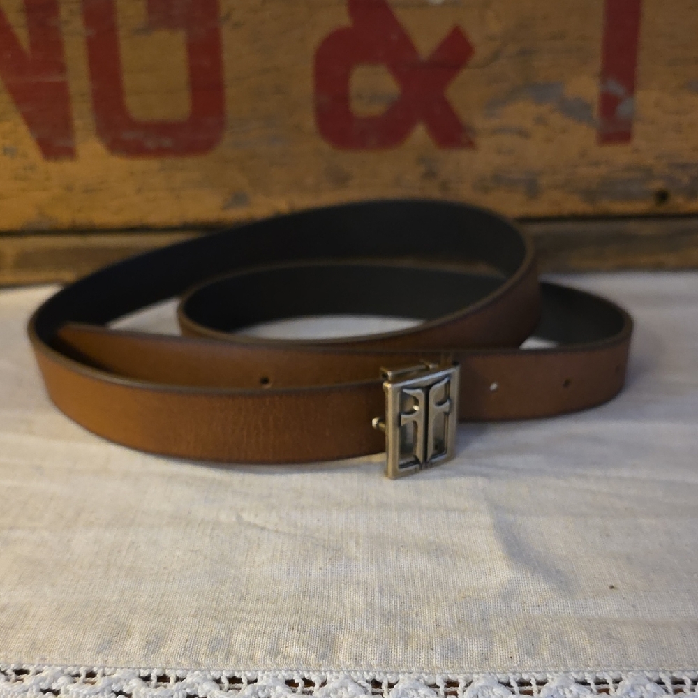 Frye Reversible Leather Belt
